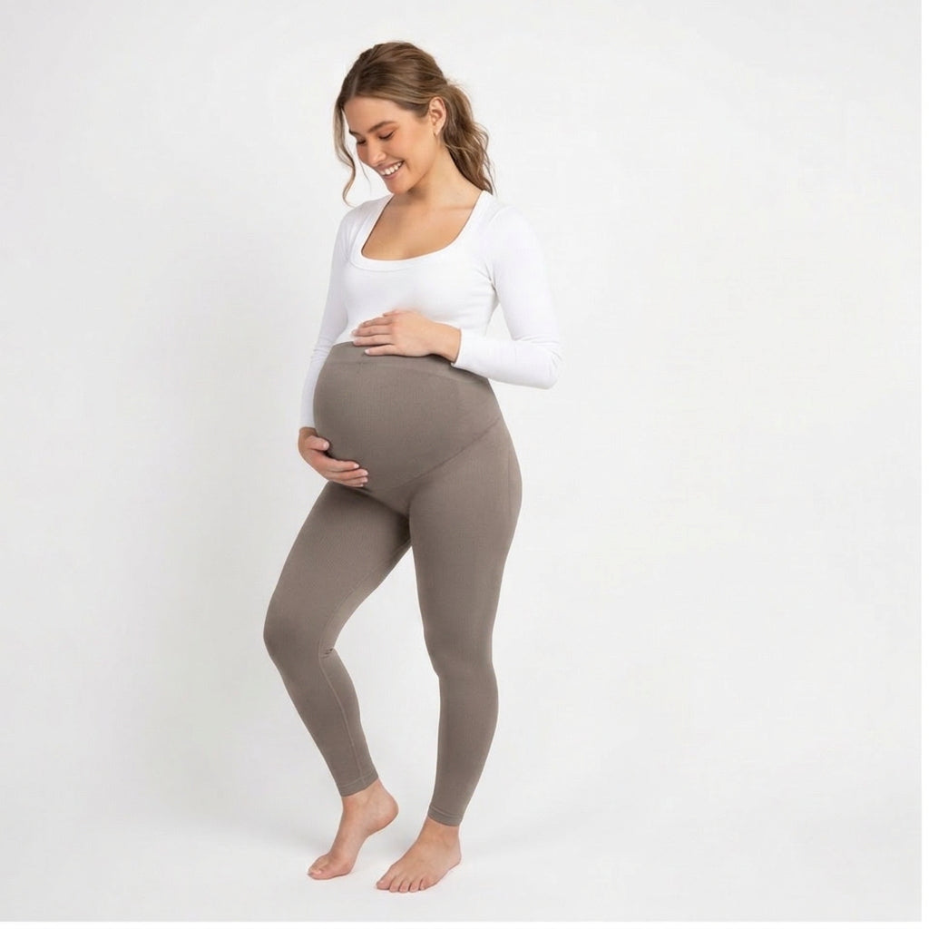 The Mama Legging in Stone