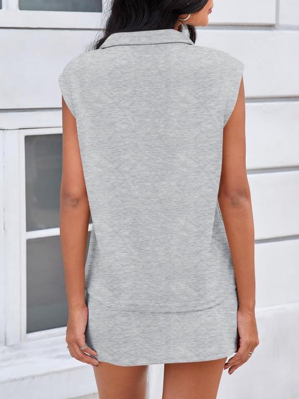 Buttery Soft Zip Romper Set lifestyle